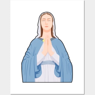 VIRGIN MARY Posters and Art